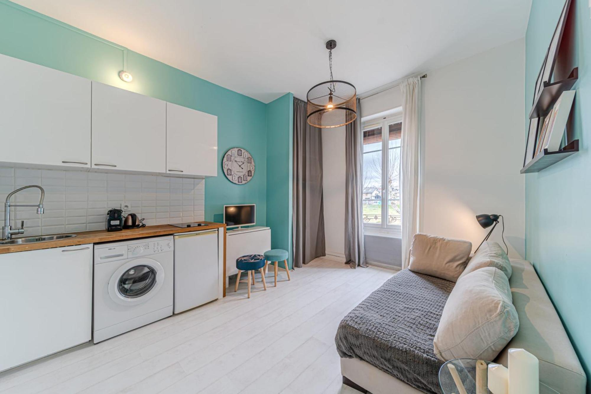 Le Berliet - Cosy Studio Near Maison De La Danse Lyon Exteriör bild